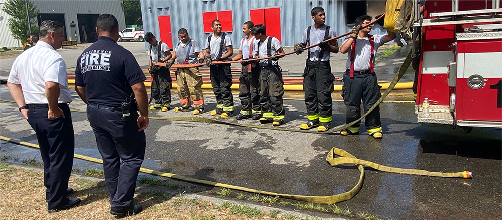 Firefighter Academy at Central High School